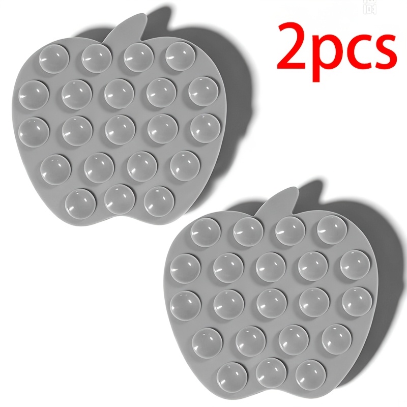Fruit-Shaped Silicone Suction Cup Phone Stand, Multifunctional