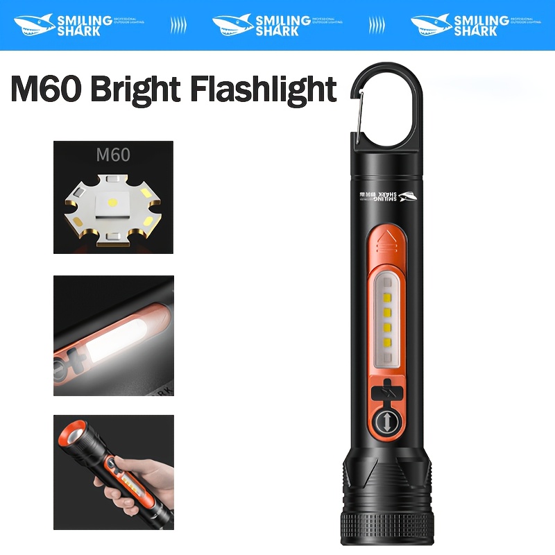 bendable rechargeable flashlight Yocbz LED Flashlight Stick,Bendable High Lumens Lighting Torch,Professional Work Light,Portable Automotive Illumination Tool for SUV Engines Hard