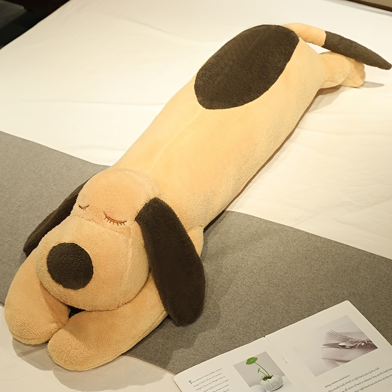 130cm/51.18inch Adorable Plush Stuffed Animal Doll Perfect Throw Pillow Gift For Dog Lovers Christmas Halloween Thanksgiving Gift For Boys And Girls