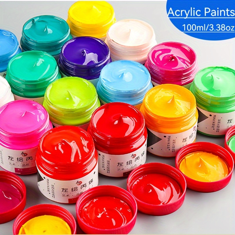 

Lot de Acrylique de 3.38oz - Non , Imperméable & Résistante Décoloration , sur Roche, Céramique & Artisanat sur Tissu