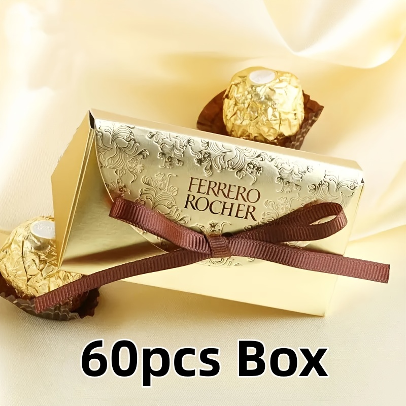 E-shop Geschenk für Sie/Ihn 60 Stück Kreative Süßigkeiten Papierboxen, Geeignet für die Verpackung von zwei , Hochzeitsgeschenkboxen, Geburtstagsparty