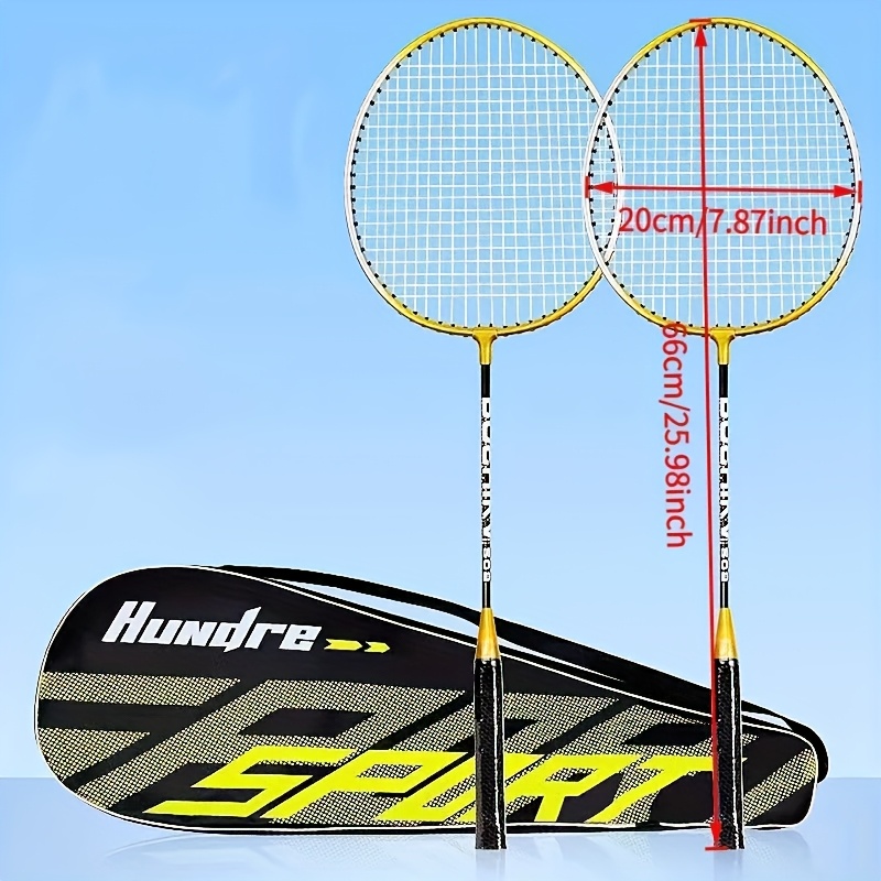   2 pack badminton training and entertainment racket Product details 10