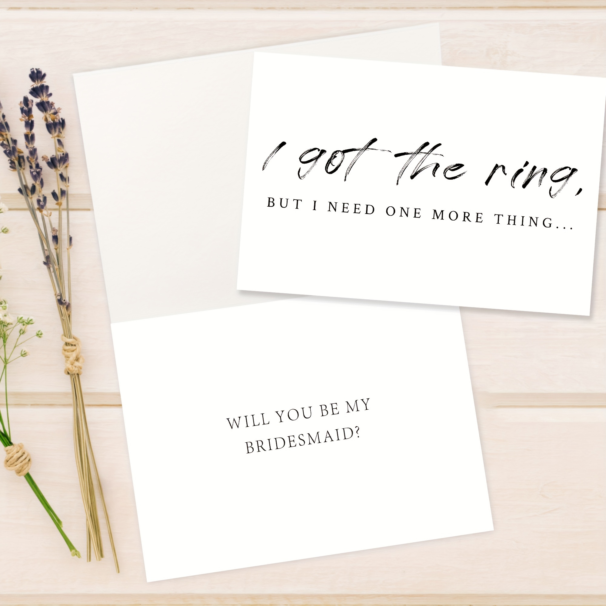 I Have The Ring, But ' More Thing I Need: Will You Be My Bridesmaid? This Card Is Perfect For To Of