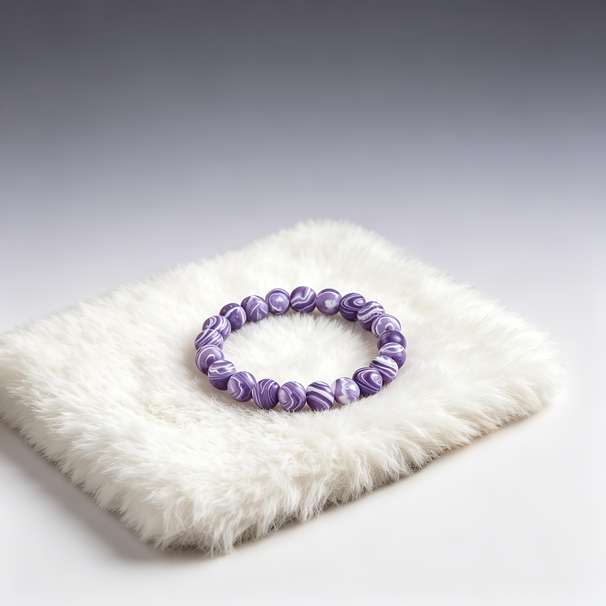 TEMU Pulsera de de para mujer, 1 pieza - Pulsera bohemia elástica de 8 mm con cuentas, color , adecuada para , fiestas, uso diario, aniversarios,