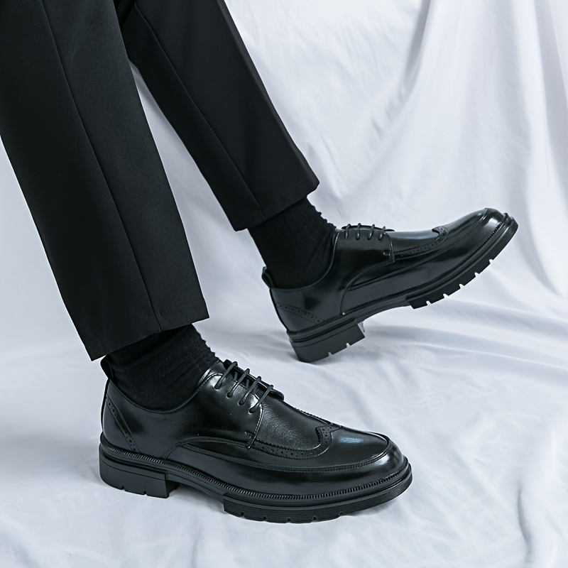 mens fashion modern casual dress shoes men - Temu