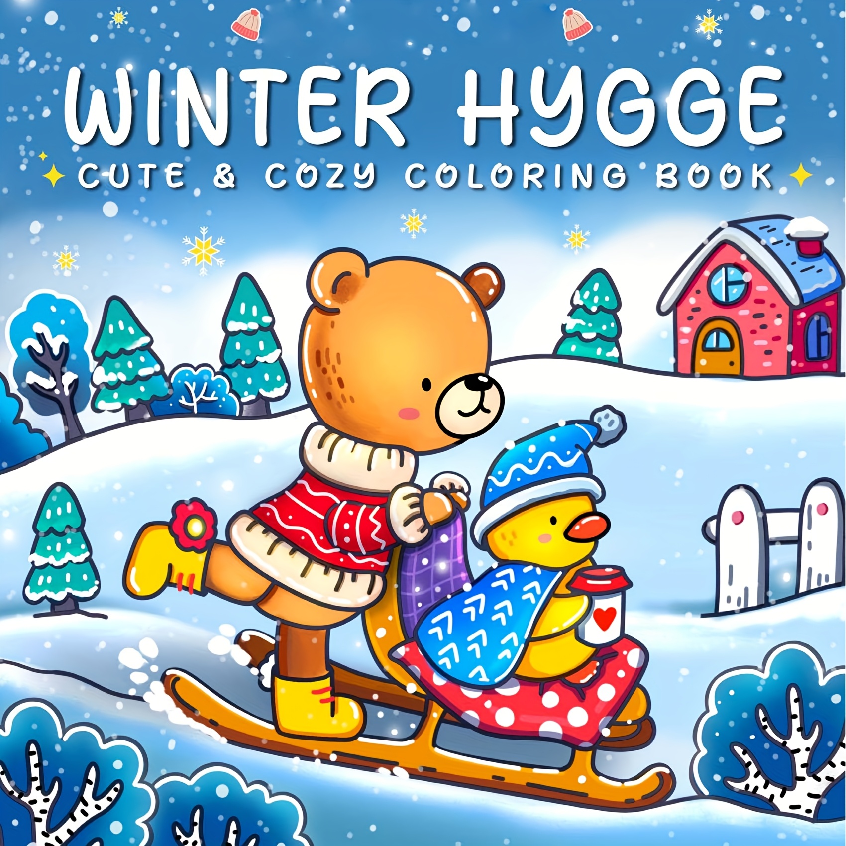 Image of 22 Pages Activity Daily Life Theme Coloring Book, Thickened Paper, Adult Coloring Book Suitable For Thanksgiving, Easter, Christmas, Birthday
