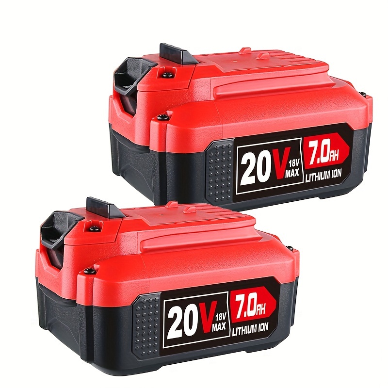 

2pcs 20v V20 Max Ion Batteries, 7.0ah - Compatible Cmcb205, Cmcb204 & - Rechargeable Tool Batteries