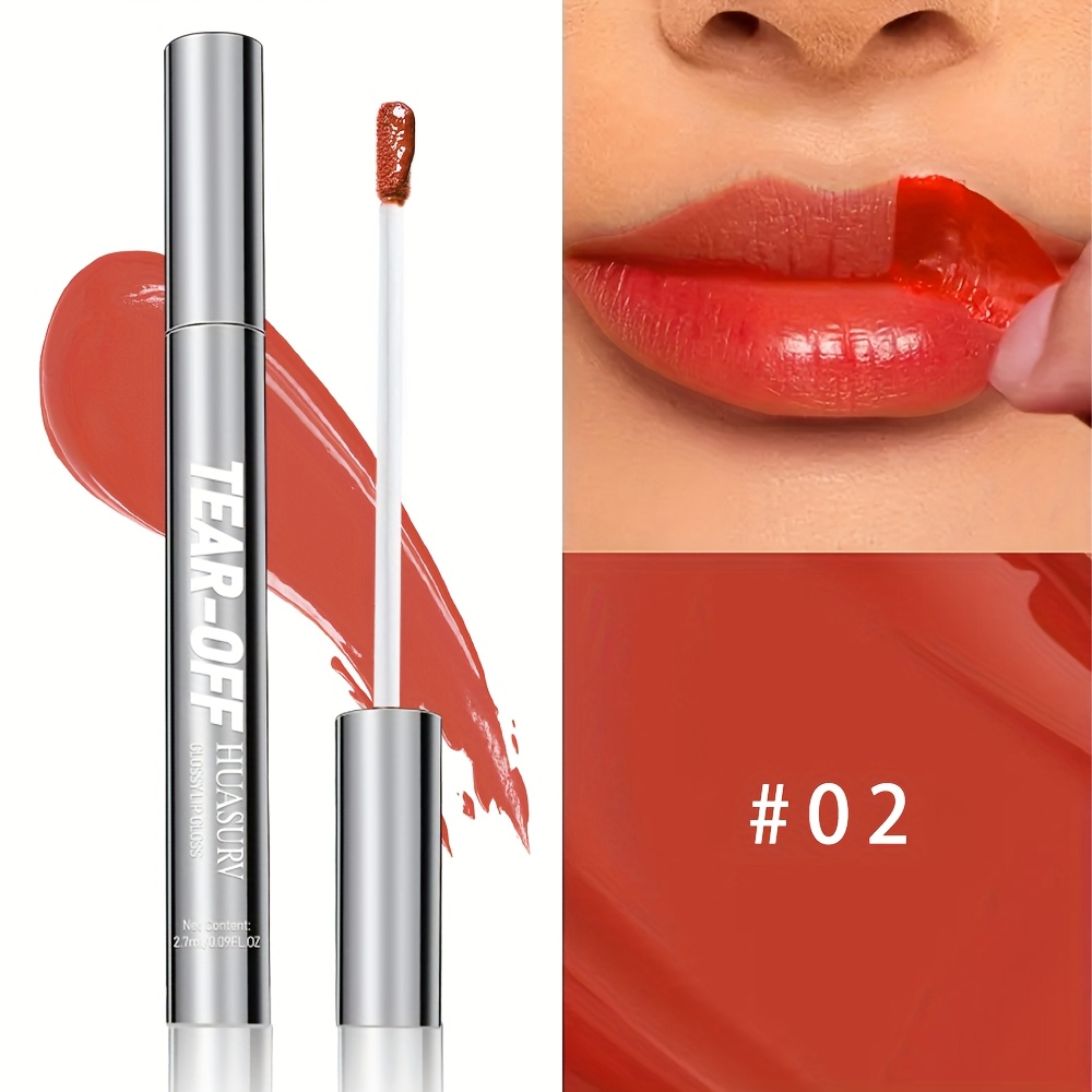 HUASURV Lip Glaze for Highly Pigmented & Moisturizing Finish