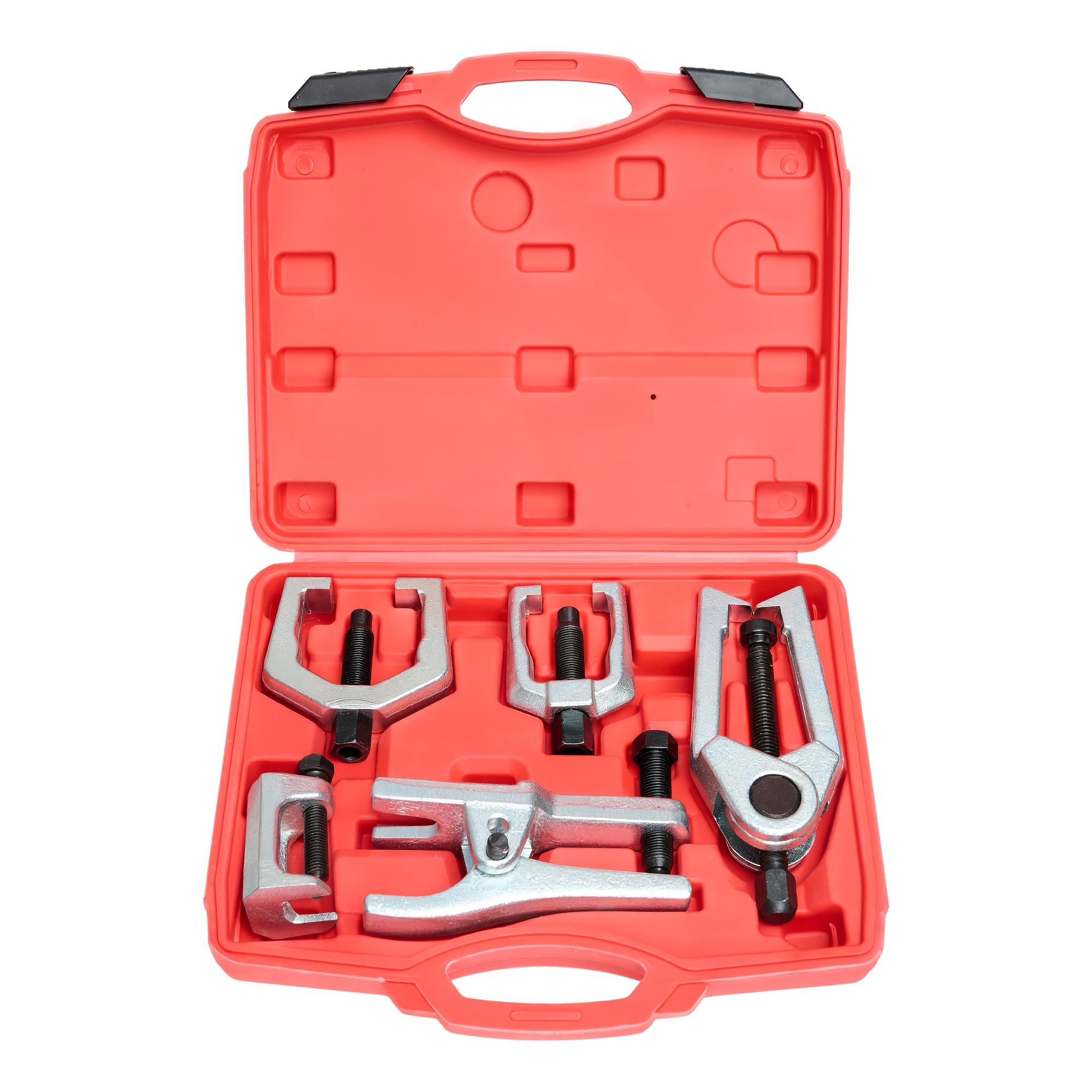 TEMU 5pcs Ball Joint Separator Set Tierod/ Arm Remover Tool Chrome Steel Non-marring Design Truck/suv/car Repair, Men Gifts
