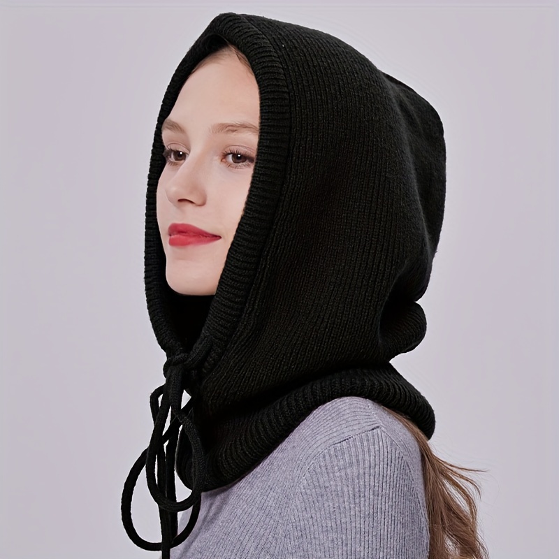 HOT Chompas Tejidas Con Capucha Para Mujer Capucha