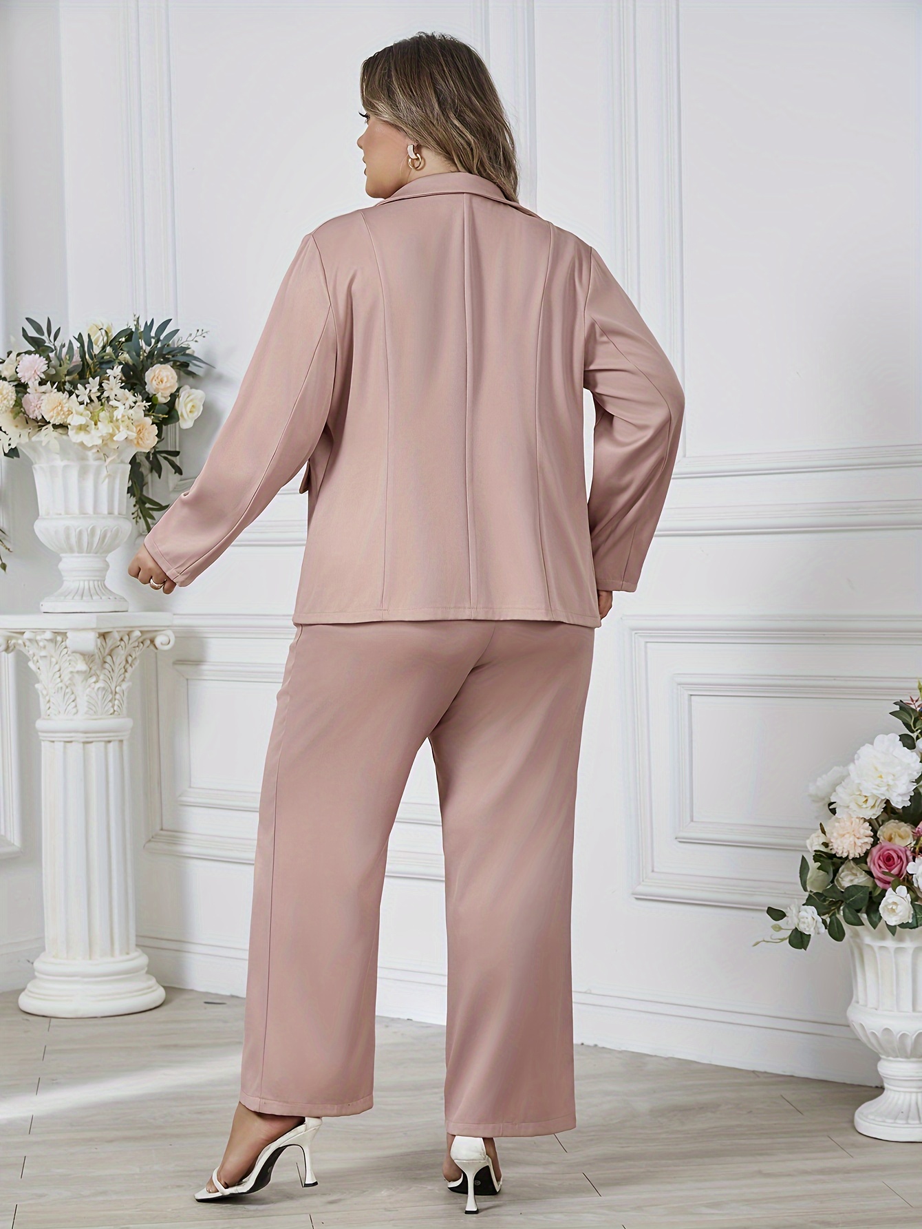 Women 2 Piece for Mother Casual Long Pant Suit of The Bride Plus Size  Outfits