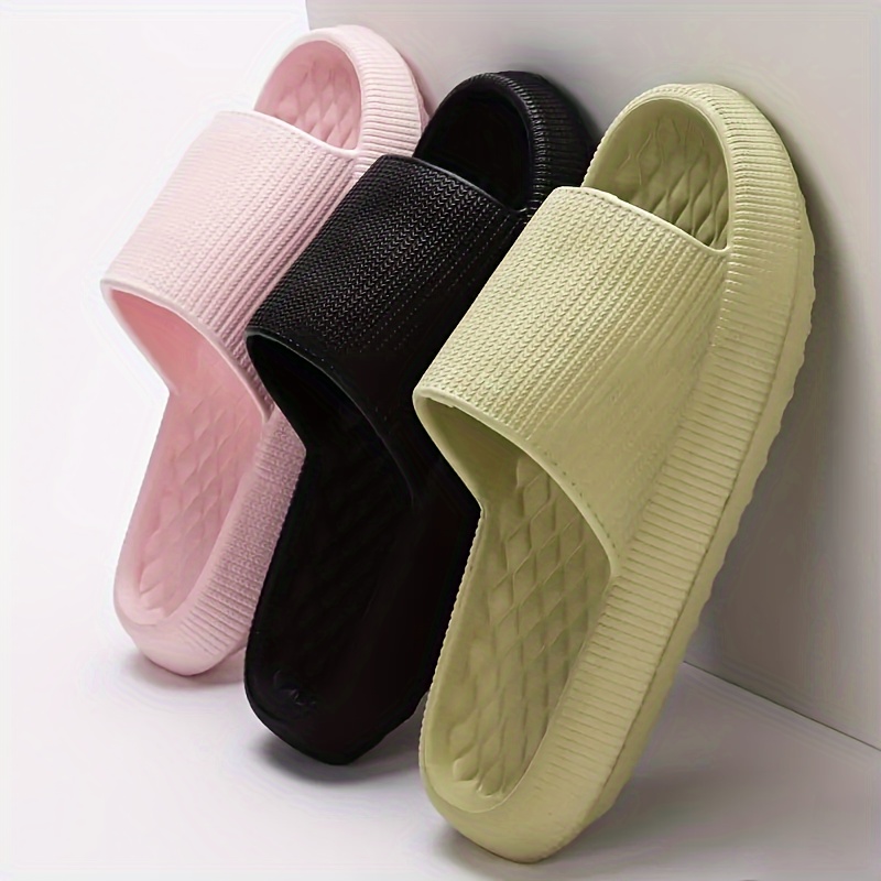 Summer Thick-Soled Sandals, Casual Open-Toe Soft Shoes, Comfortable Slippers, Bathroom Slides