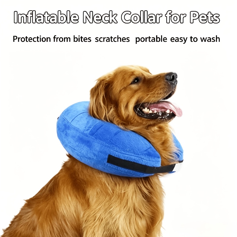 Elizabethan Collar Post-surgery Recovery Collar For Pets. Effectively Prevents Pets From Licking . Soft Plush Material Promotes Comfortable Sleep. Detachable And Easy To Clean