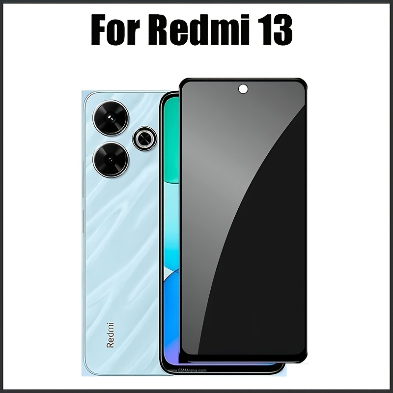 TEMU (1pc) For Redmi 13 Anti-spy Privacy Ceramic Soft Film Full Cover Screen Protector Mobile Phone Additions