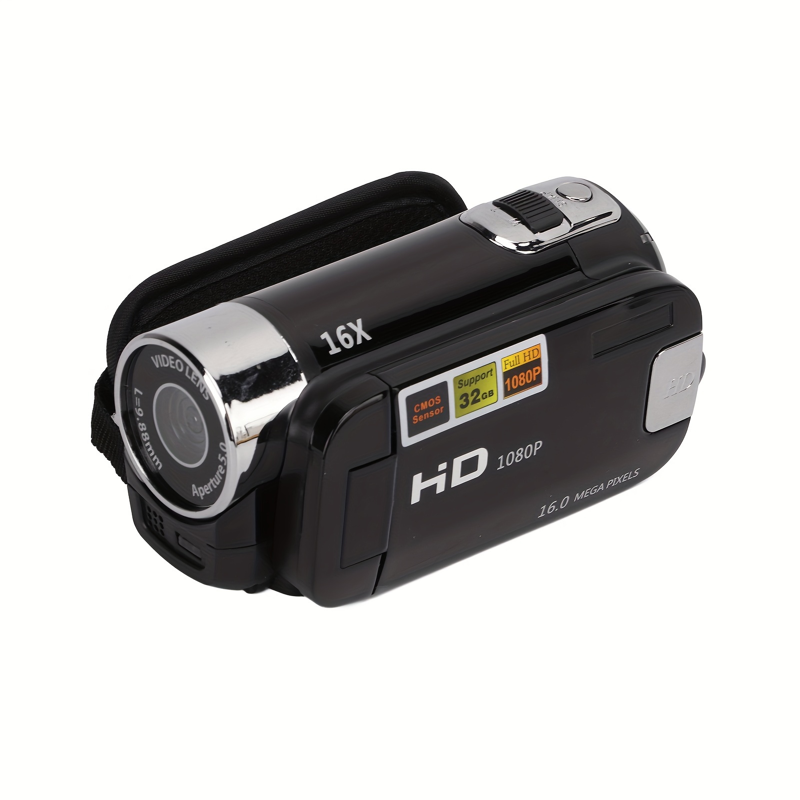 

Video Camera Camcorder Full Hd 4k 48mp Camera Recorder 270° 2.7 Inch Color Screen 16x Camcorders