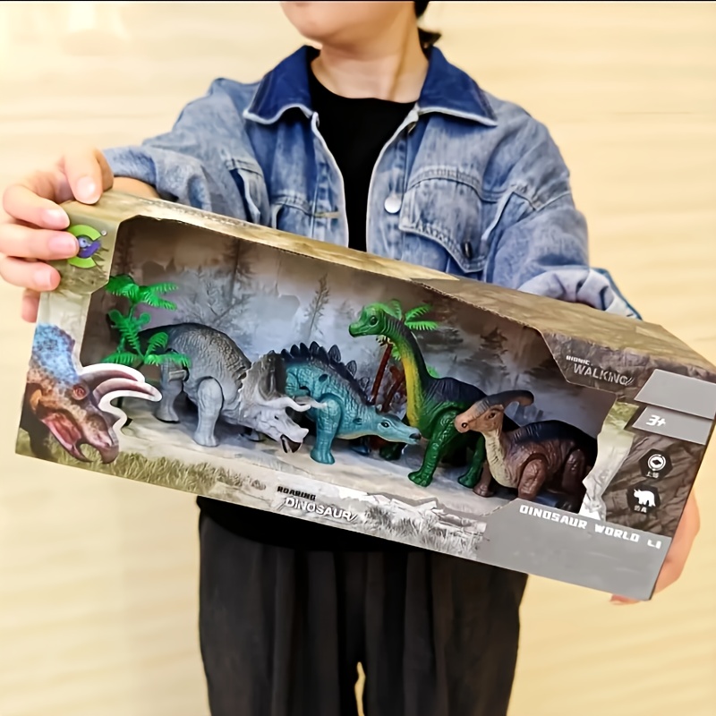 Battery-Free Dinosaur Toy Set