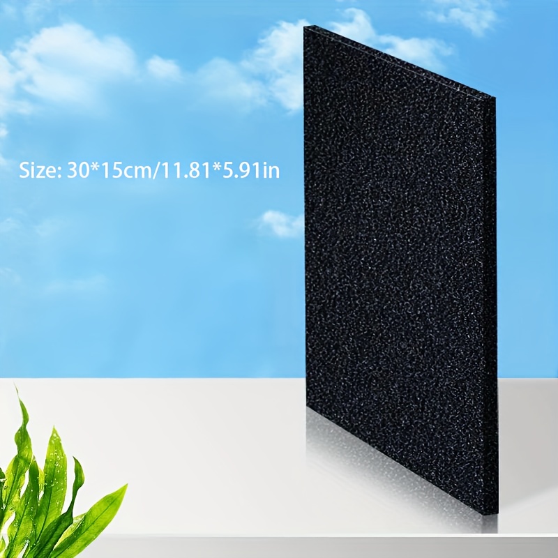 High Density Active Carbon Sponge Filter, Suitable For Aquarium, Pu Material, Ideal For Fish Tank