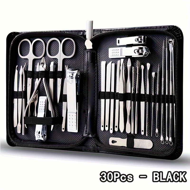 

Nail Clippers Manicure Tool Set With Portable Travel Case, Cuticle Scissors, Cuticle Nippers And Cutter Set, Nail Clippers Pedicure Kit