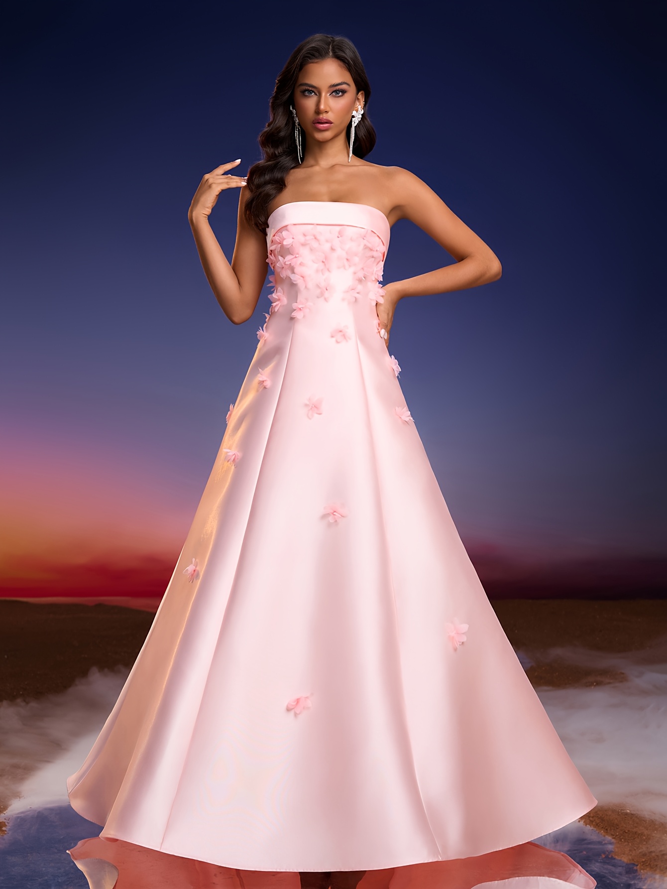 elegant blue dresses for wedding guests - United Kingdom