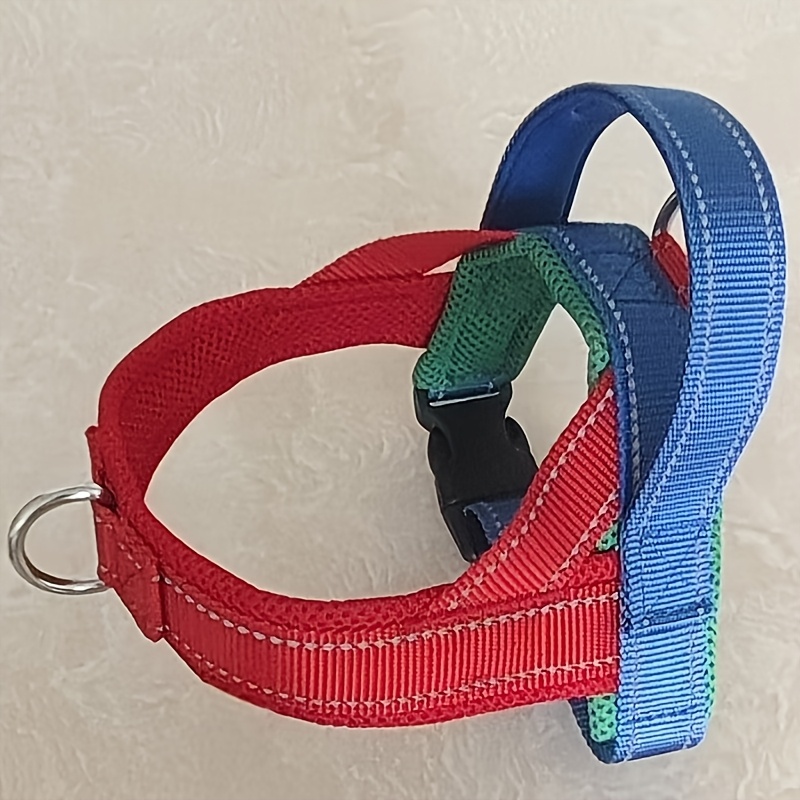 Adjustable Anti-Pull Dog Leash with Saddle-Style Chest Harness
