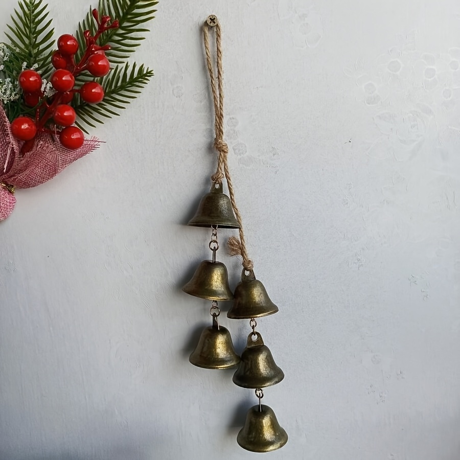 TEMU Carillon à Vent en Corde de Chanvre, Décoration d'Intérieur, Décoration de Porche, Décoration de Fêtes, Accent de Banquet