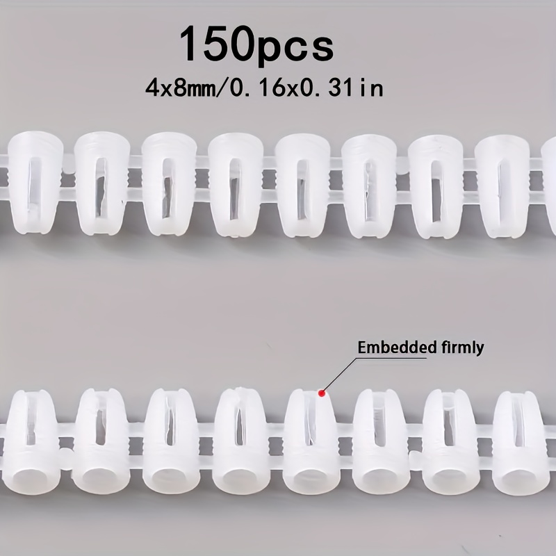 TEMU 150/300/800 piezas, Tapones de para Reparación de Orificios de Tornillo, Anclajes de Tornillo Autorroscante M4, Anclajes para Instalación de
