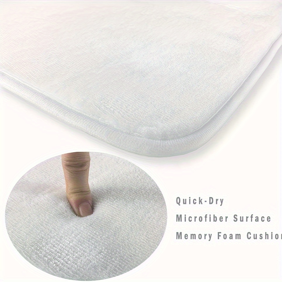 1pc seaside stone sun beach   absorbent washable non slip floor mat entrance living room kitchen bathroom supplies thickness 1cm details 1