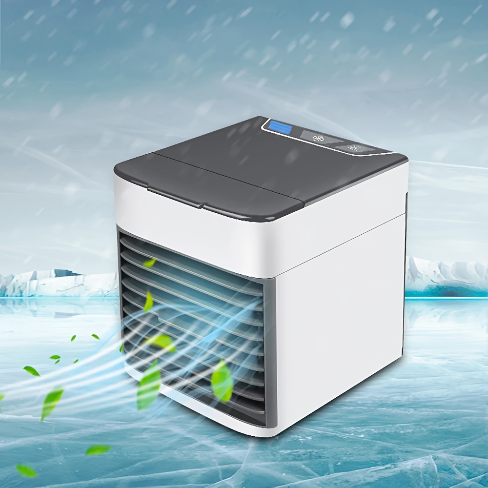 usb powered cooler portable fan household fan spray humidifier blown and cooled and humidified humidified and purified one machine multi functional fast cooling no noise built in water tank details 0