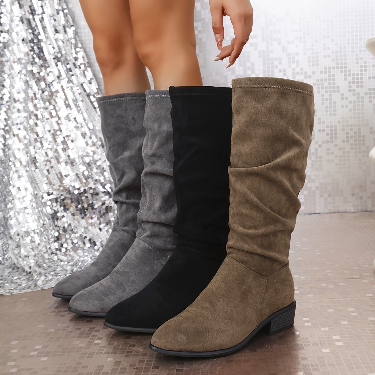 

Bottines à Enfiler - , Moyen, en , Parfaites les & Toutes