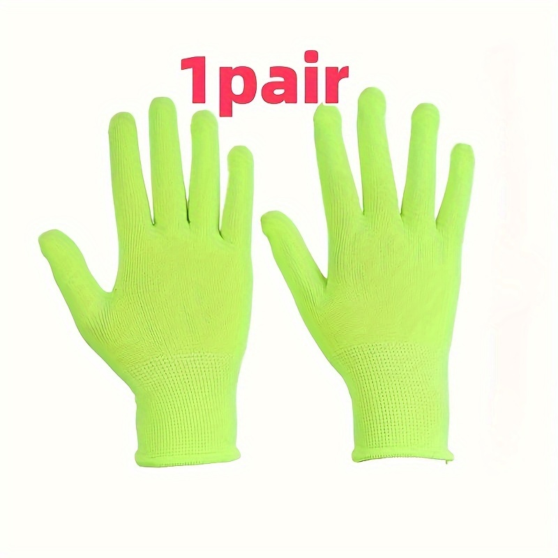 

-the-dark Party Gloves - Street Dance & Stage Performances, Novelty Gift Idea, 8.27" X 2.6", Yellow