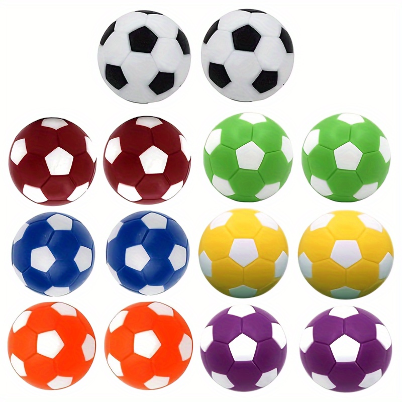  11 piezas de accesorios de juego de fútbol de mesa de 4.6 ft,  ligero y duradero, jugador de fútbol de mesa, jugador de fútbol portátil,  repuesto para máquina de juego de