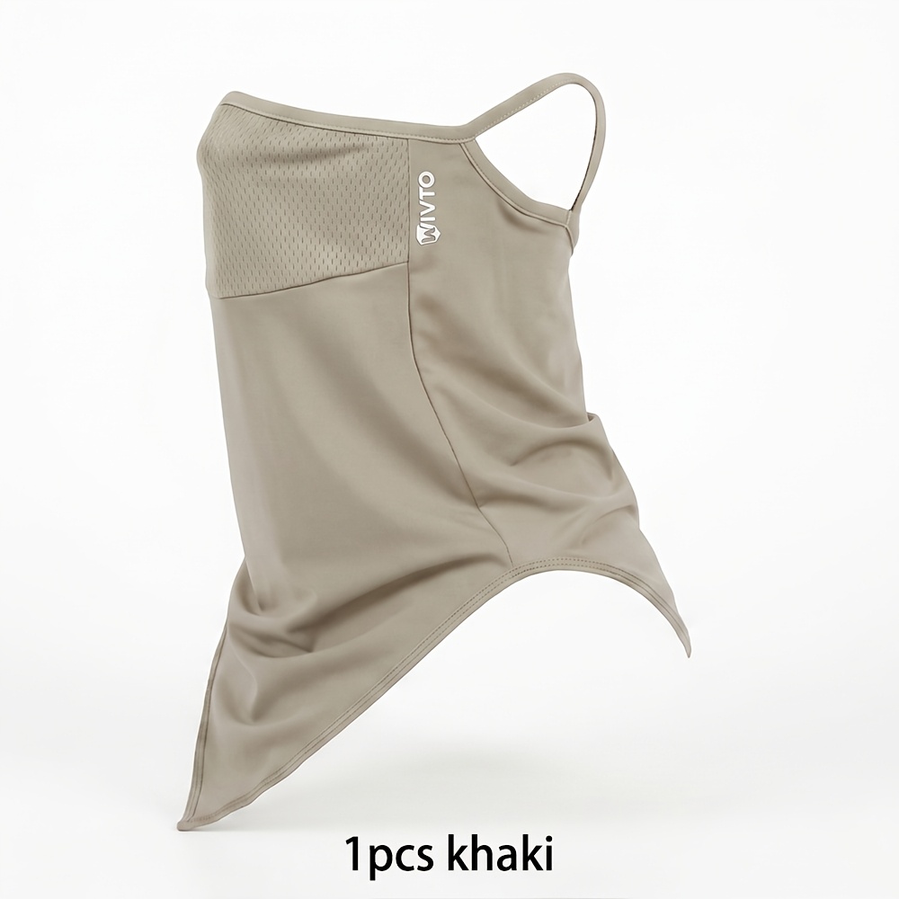 TEMU 1pc 2pcs Men's Versatile Outdoor Neck Gaiter, Stylish Breathable Dust Mask, Lightweight Quick- Cover For Running, Hiking & Cycling