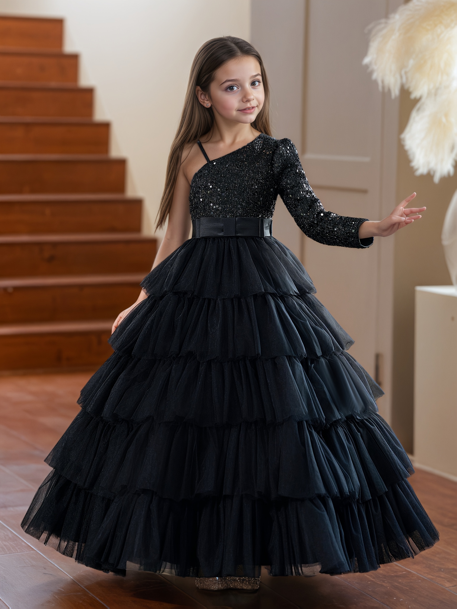 green emerald velvet dress Amazon.com: Pseadujcn Backless Glossy Satin Formal Pageant Dress for Girls  Black Flower Girl Dress Floor Length Wedding Pageant Mini Bridal Strapless  Princess Ball Gowns BlackPT611-CU: Clothing, Shoes & Jewelry