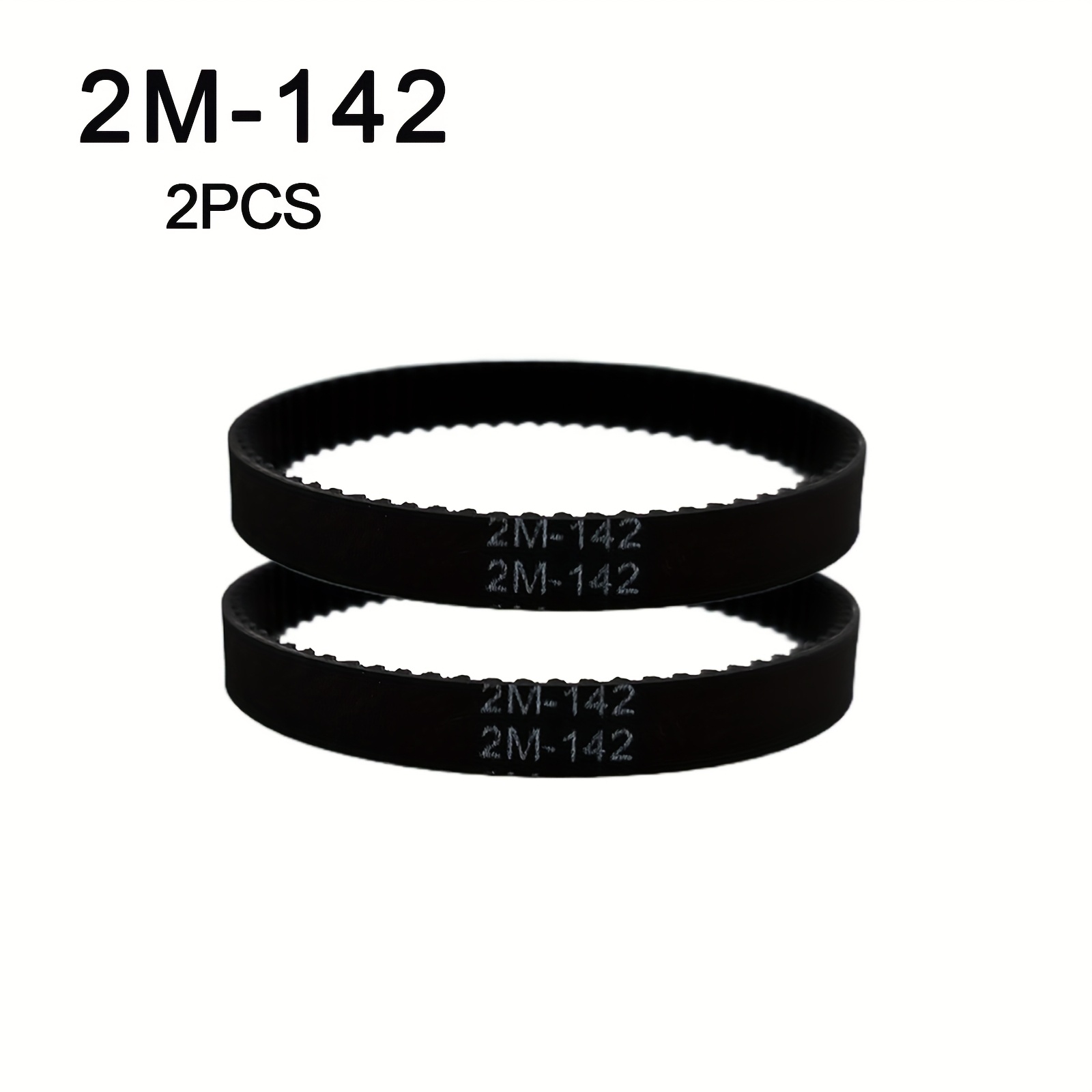 2pcs Timing Drive Belt 2gt/2m Perimeter 140 142 150 160 180mm Width 6mm Conveyor Part For Vaccum Cleaner