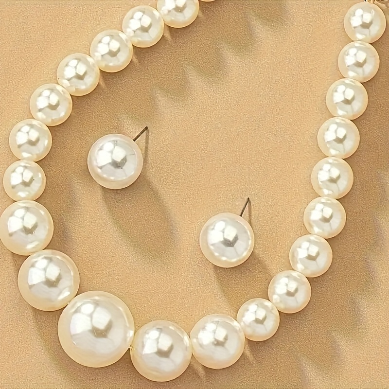 French Style Jewelry Set Necklace & Earrings - Wedding Gift