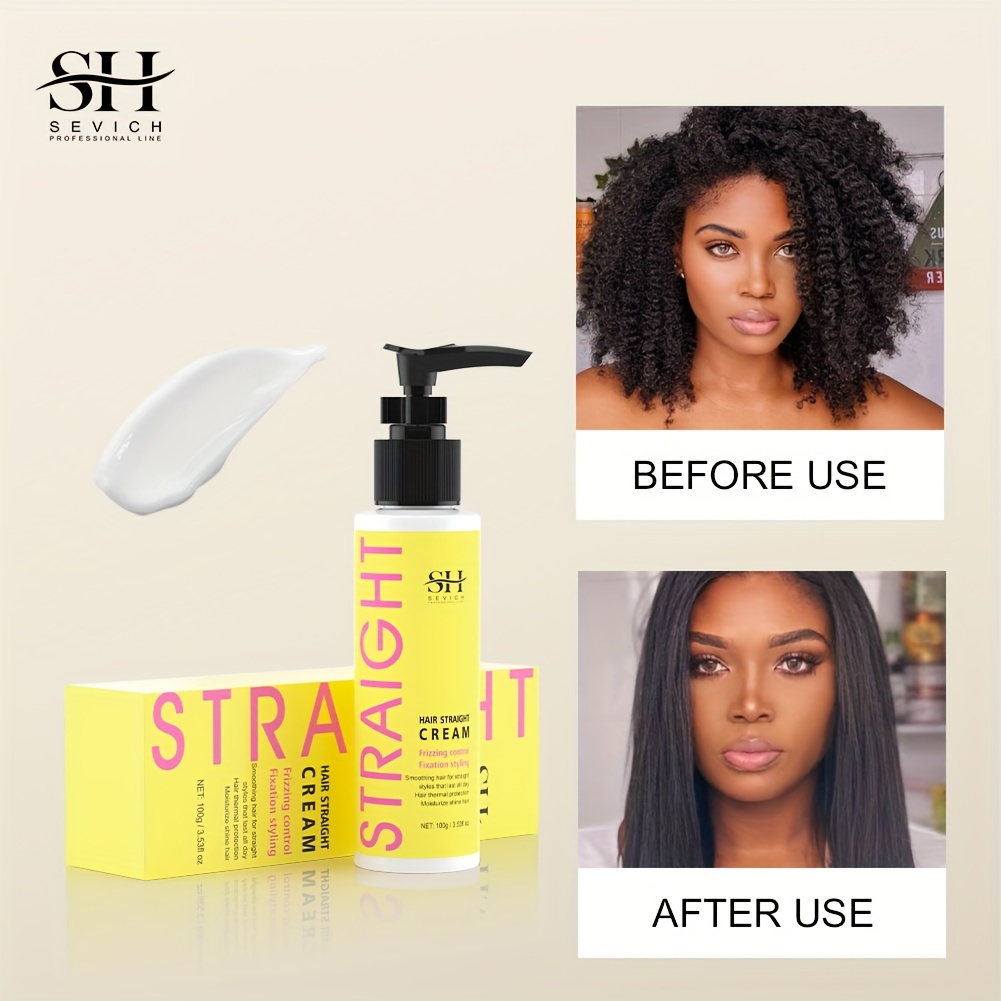 Hair Straight Cream Smooth for Styles 3.38oz