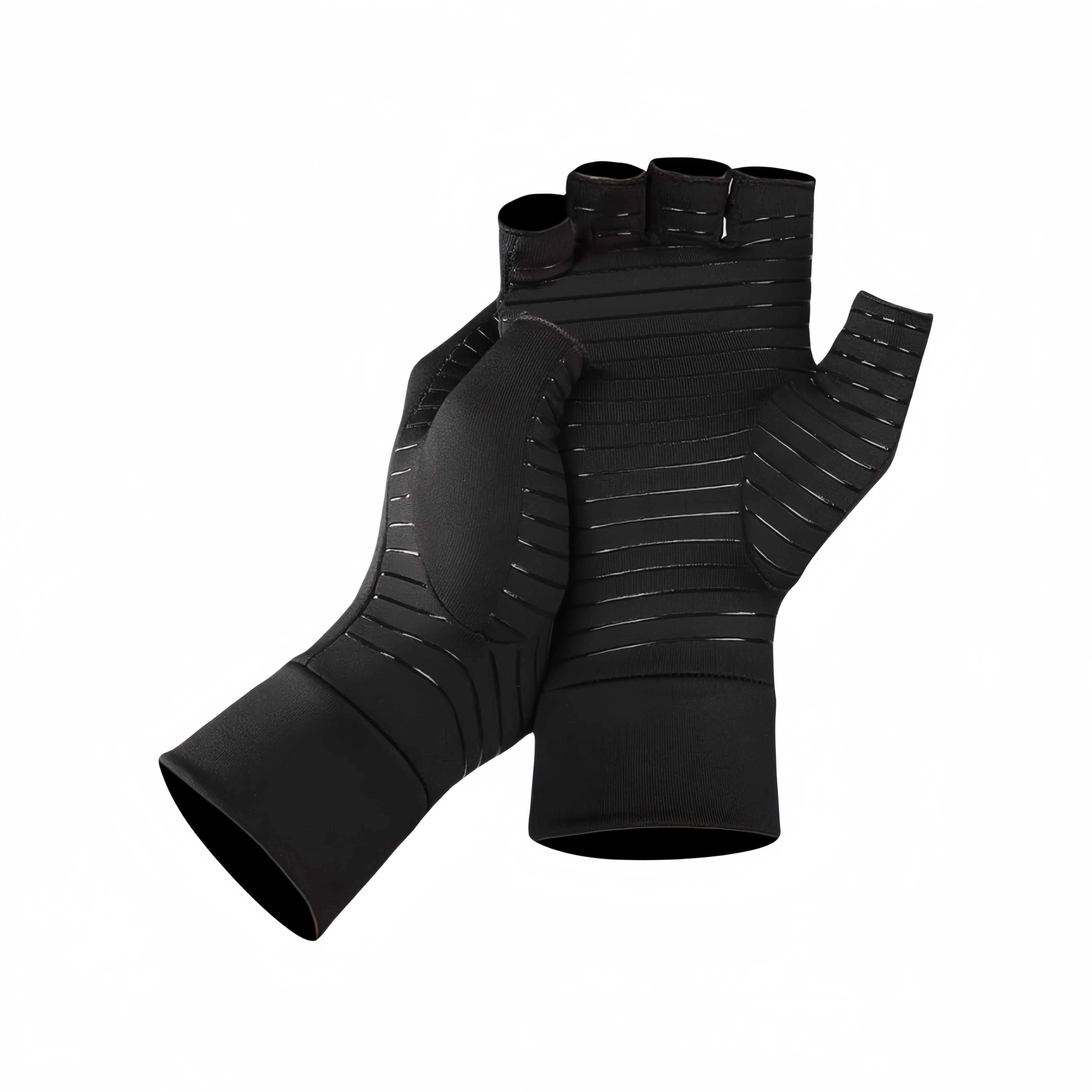 

Copper Infused Half Finger Compression Cycling And Fitness Gloves