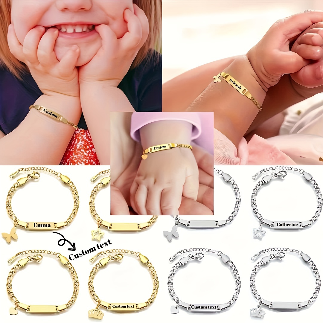 

Personalized Steel Bracelet , , & - & Engraving For Birthdays, 's Day, Day