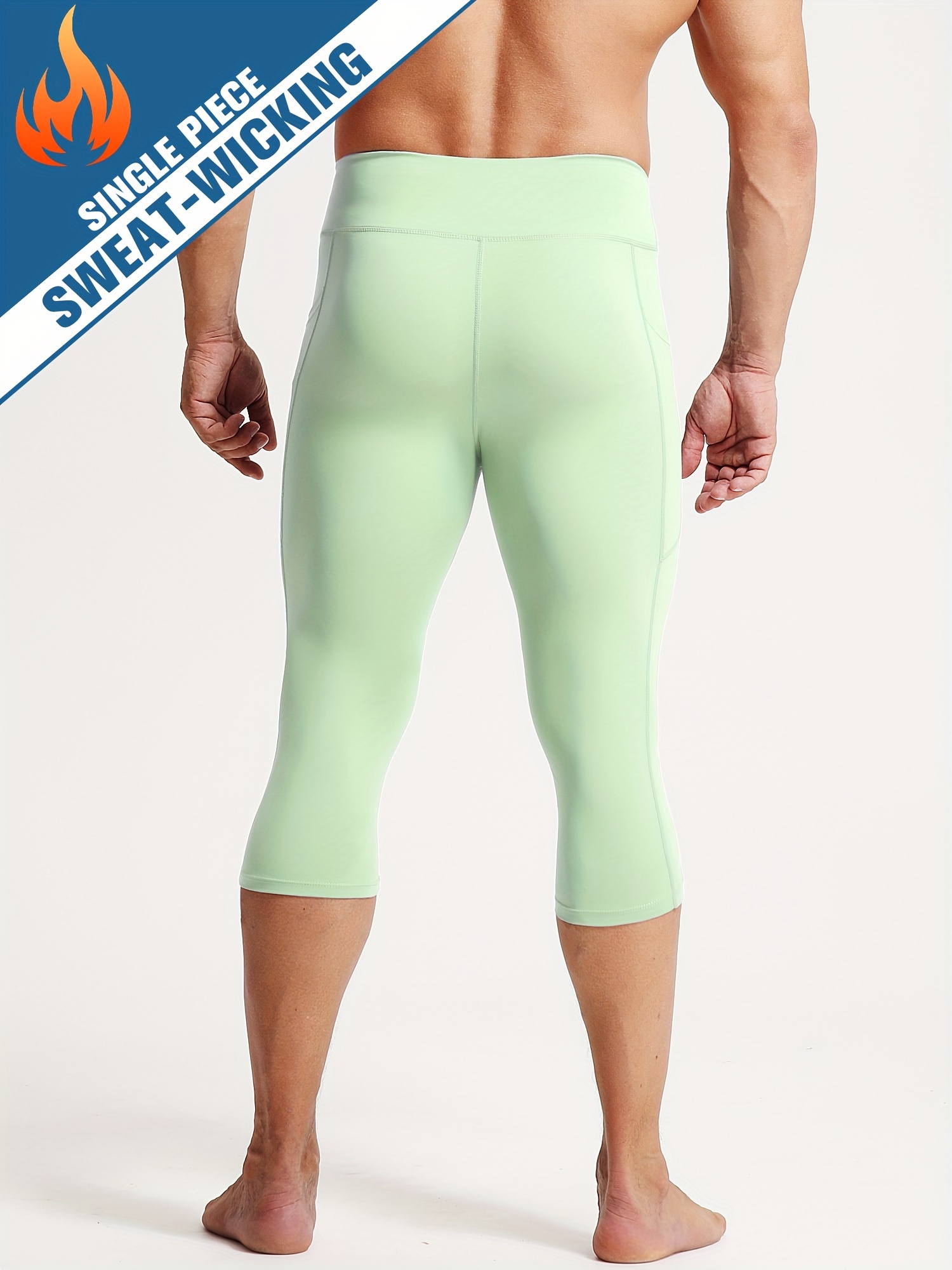 men's compression capri pants running yoga - Temu men's compression capri pants running yoga - Temu
