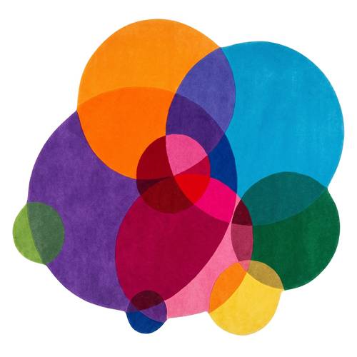 1pc luxury round irregular shaped carpet suitable for living room rug thick plush soft with non slip backing machine washable suitable for bedroom bedside sofa coffee table modern decorative rug for home