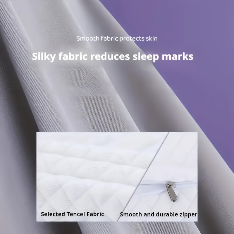 Ergonomic Cervical Pillow - Hypoallergenic, Soft, Orthopedic Neck Support for Side & Back Sleepers, Machine Washable - Image 6
