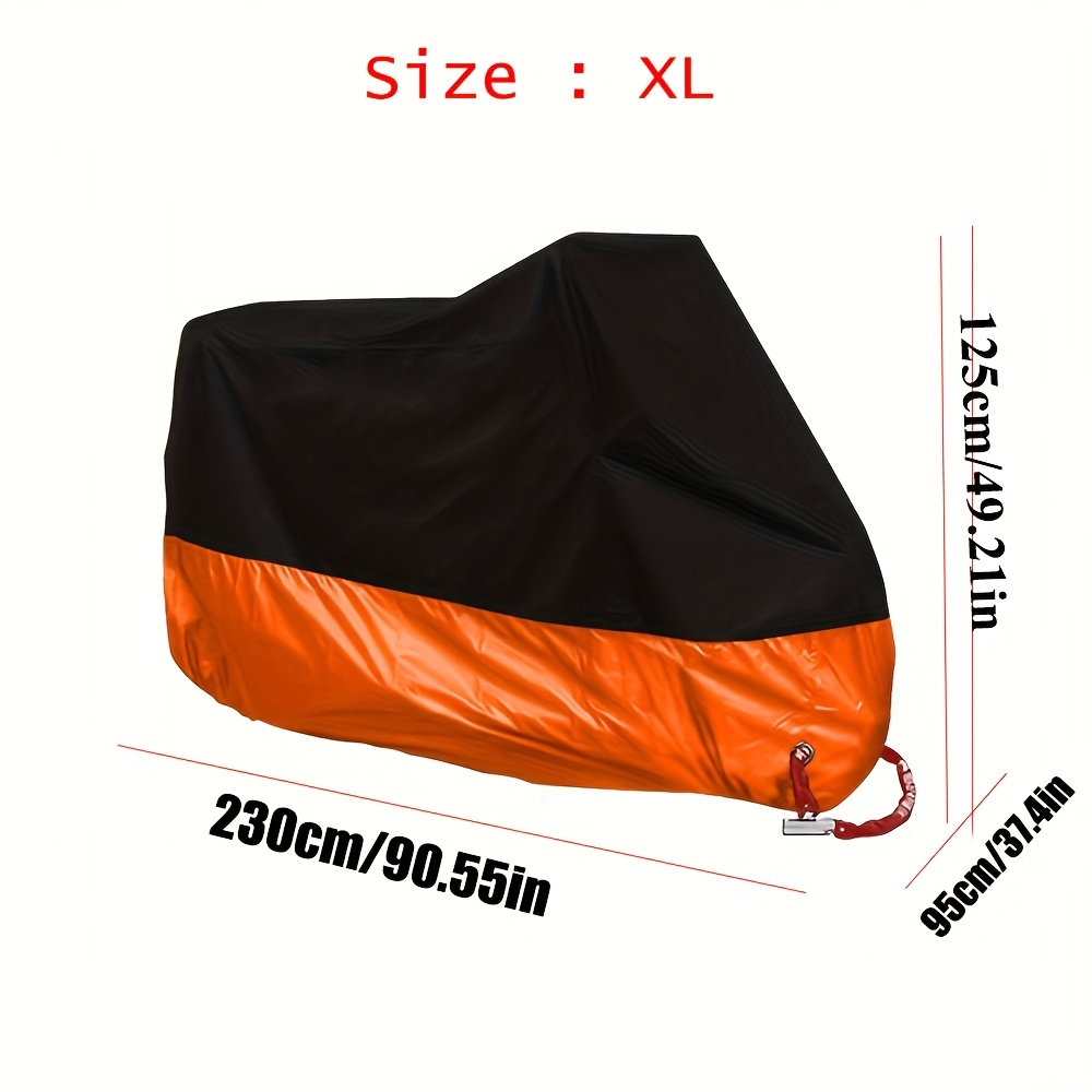 TEMU XL/XXXL Motorradabdeckung für , , Glide Tourings, für Honda , Yamaha ROYAL STAR