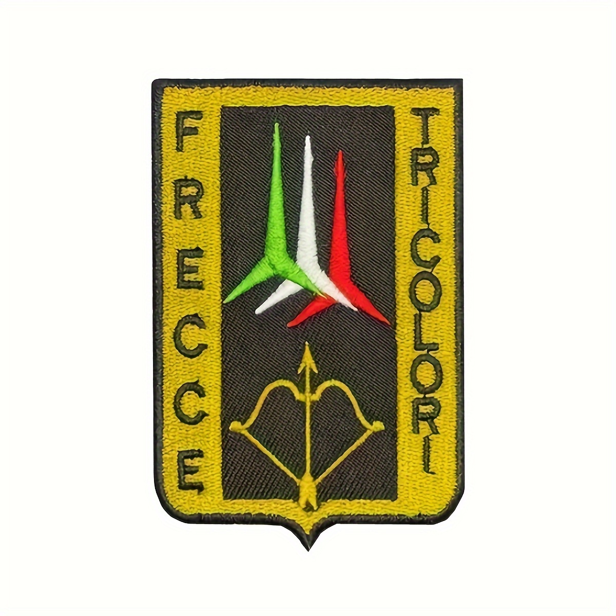 

Freccie Tricolori Embroidered Patch - 1pc, Multi-color Military Emblem For Diy Clothing, Jackets, Jeans, Backpacks, And Hats Decoration