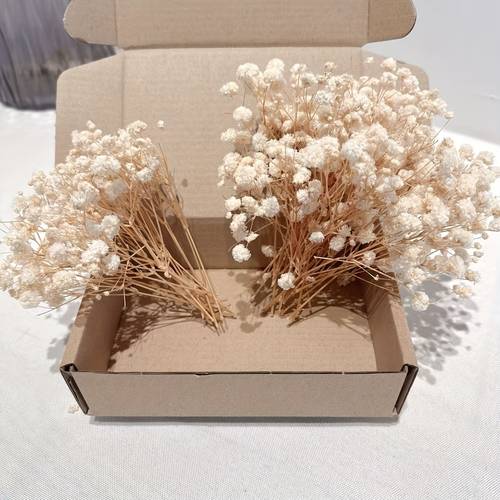 98pcs realistic gypsophila red orange yellow for weddings hair additions garlands resin art party table vases gardens offices home decorations hand tools and materials christmas halloween