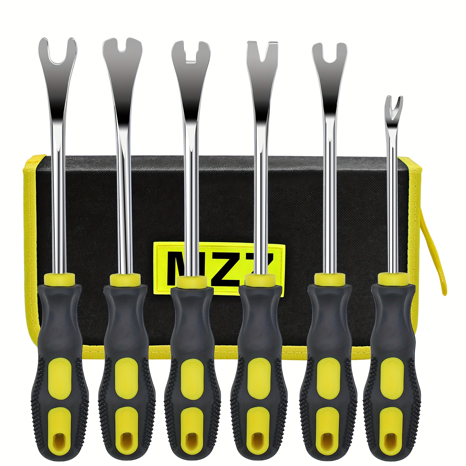 TEMU Set Of 6 Tools For Removing Auto Trim Panels, Featuring A Comfortable Grip, Without Battery