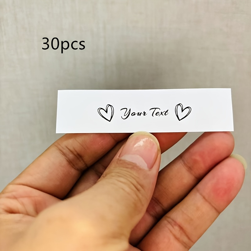 TEMU Etiqueta de de satén personalizada de 2 cm, etiqueta de para coser con marca personalizado, disponible solo y , admite impresión a color,