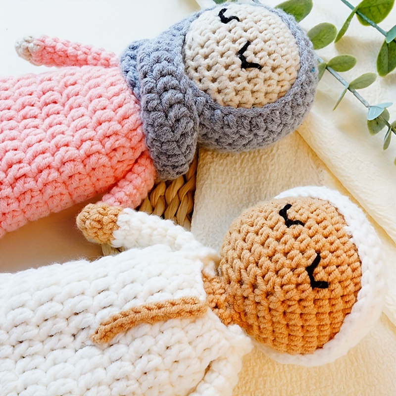   pure handmade knitted dolls youngsterss handmade gifts muslim dolls   gifts details 5