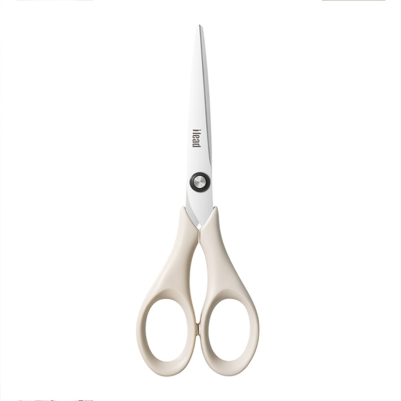 Office Stationery Scissors, Using High-grade Stainless Steel Material Blade + Pp Material Handle, Light Luxury Household Office Handmade Art Tailor Scissors, Medium-sized