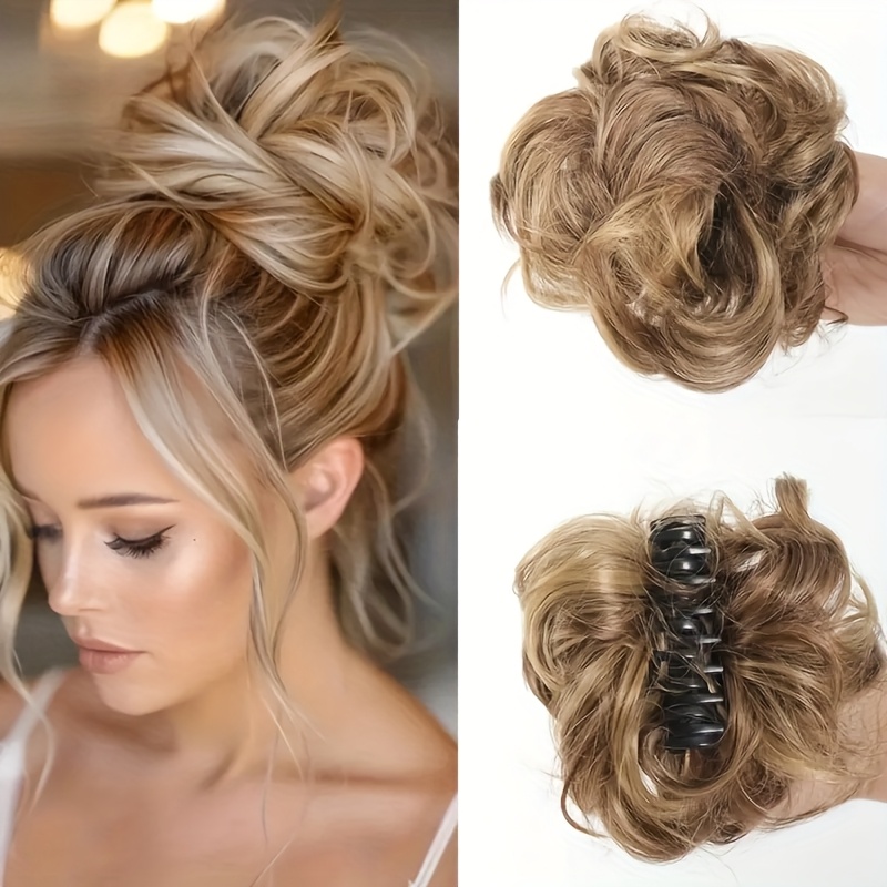 TEMU Horquillas para Mujer - Fibra de , Estilo Básico, Ideales para Atuendos Informales, Accesorios de Cabello para a Día | Horquillas Vibrantes |
