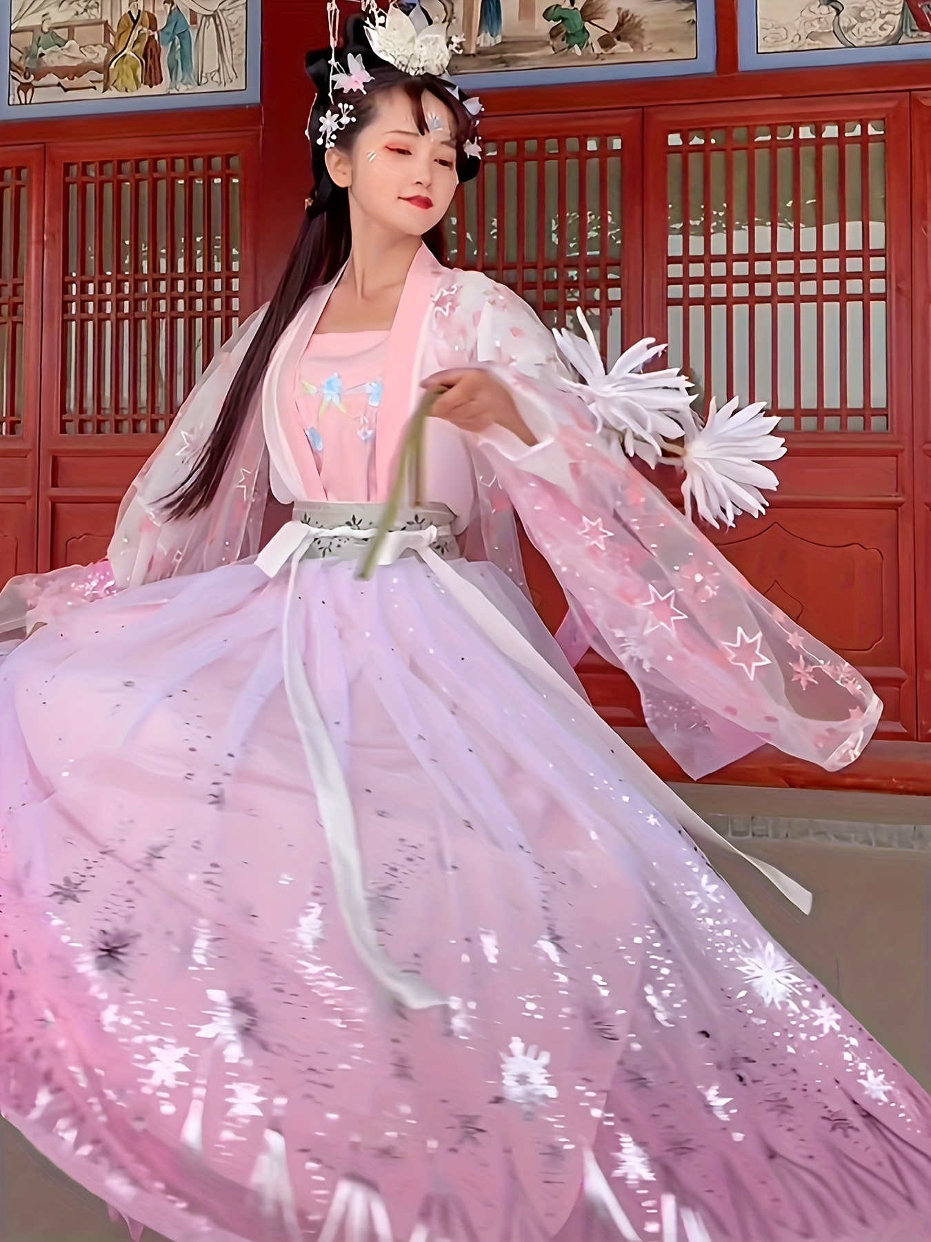 korean traditional dress sold on Temu United States